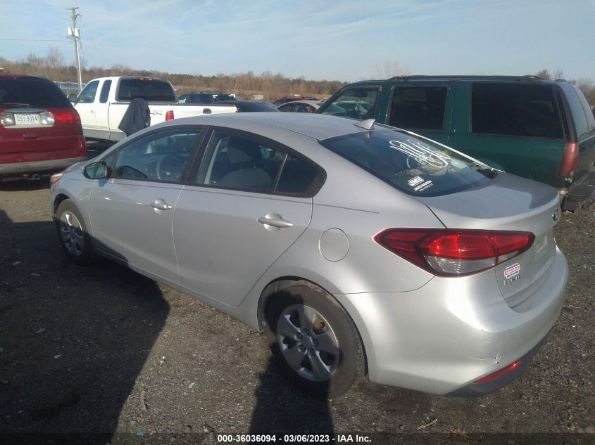 2017 KIA FORTE LX - 3KPFK4A75HE014213