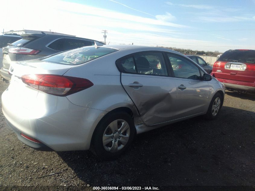 2017 KIA FORTE LX - 3KPFK4A75HE014213