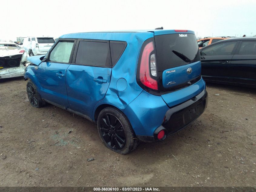 2016 KIA SOUL + - KNDJP3A58G7354412