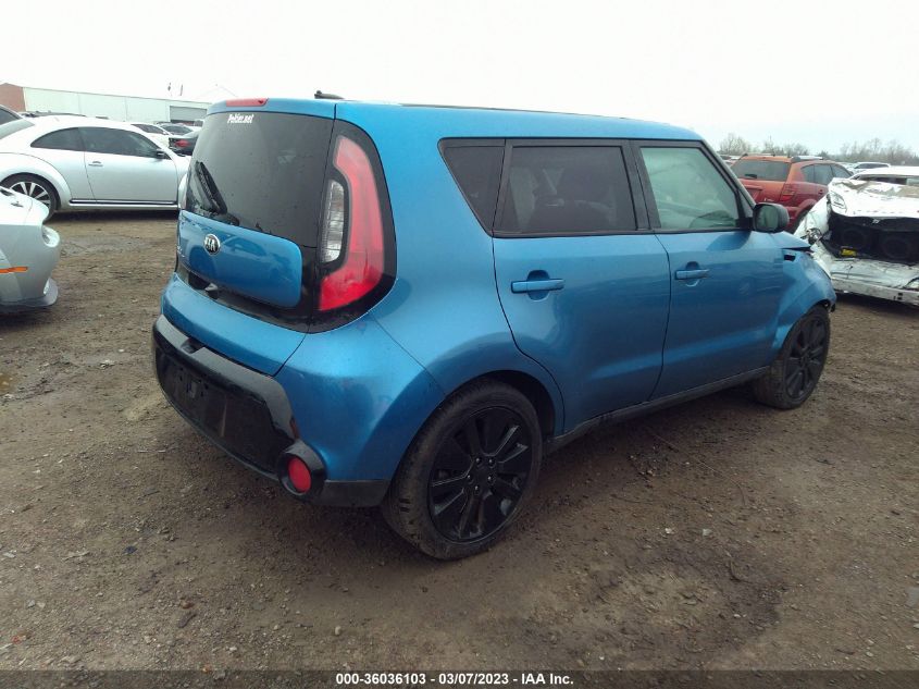 2016 KIA SOUL + - KNDJP3A58G7354412