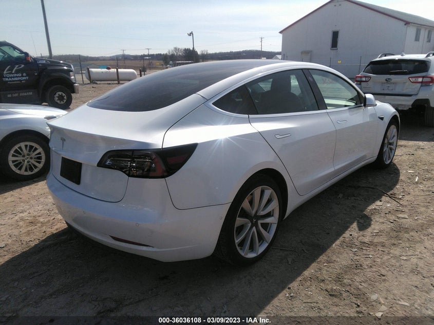 VIN 5YJ3E1EB5LF638734 2020 TESLA MODEL 3 LONG RANGE