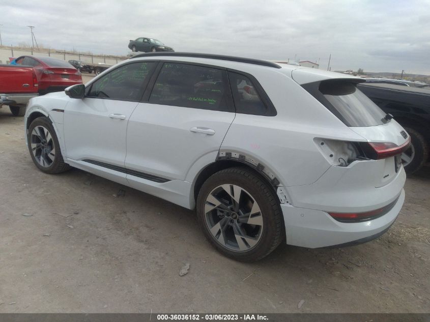 2022 AUDI E-TRON PREMIUM WA1AAAGE3NB043326