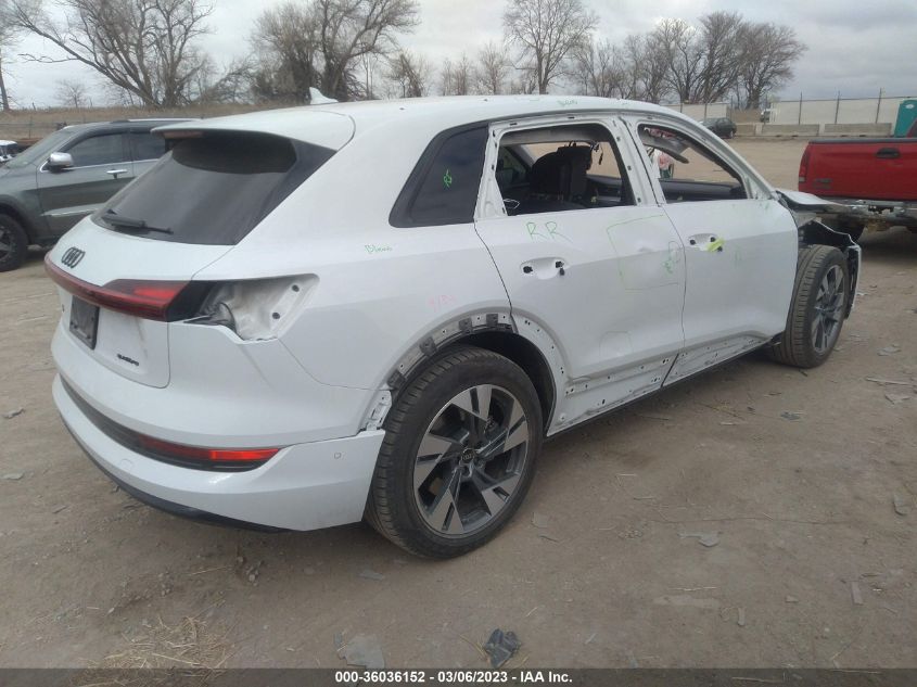 2022 AUDI E-TRON PREMIUM WA1AAAGE3NB043326