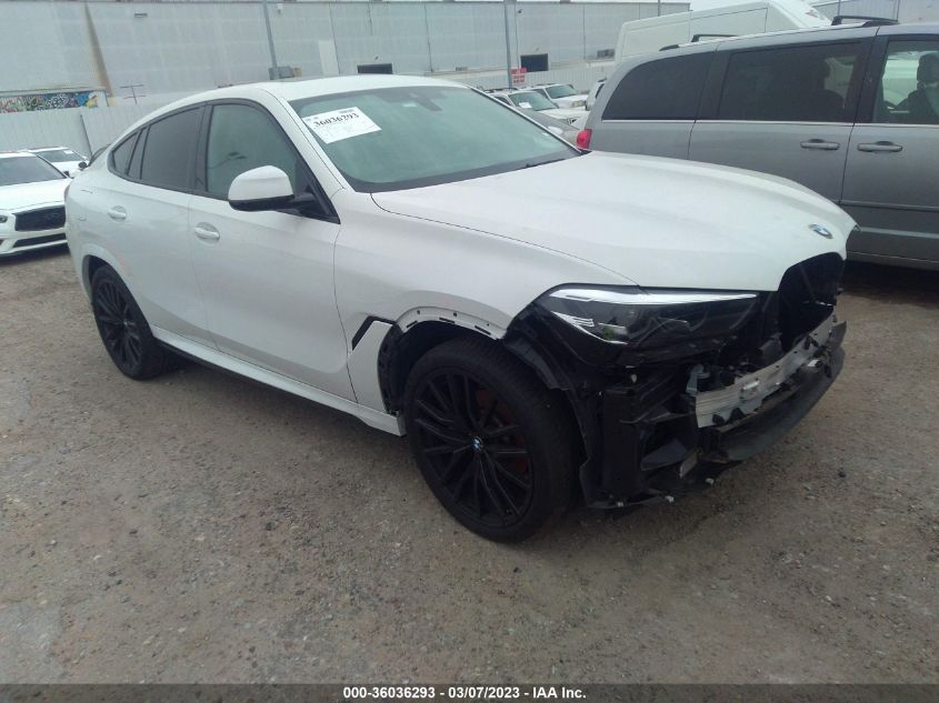 2022 BMW X6 XDRIVE40I - 5UXCY6C03N9J06805