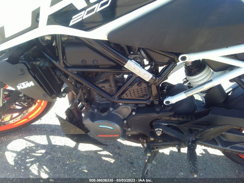 2021 KTM 200 DUKE - MD2JPC400MC031792