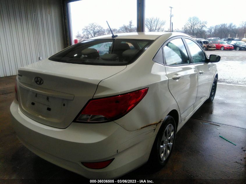 2016 HYUNDAI ACCENT SE - KMHCT4AE6GU048798