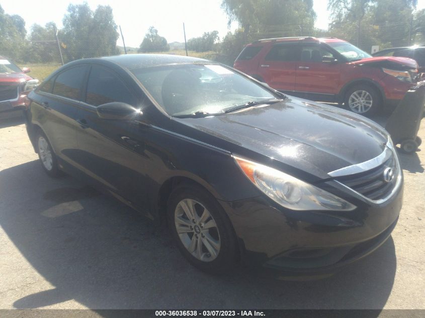 2014 HYUNDAI SONATA GLS - 5NPEB4AC5EH935542