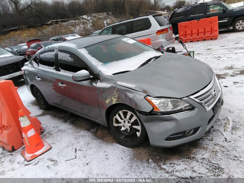 2014 NISSAN SENTRA FE+ S - 3N1AB7AP3EY323199