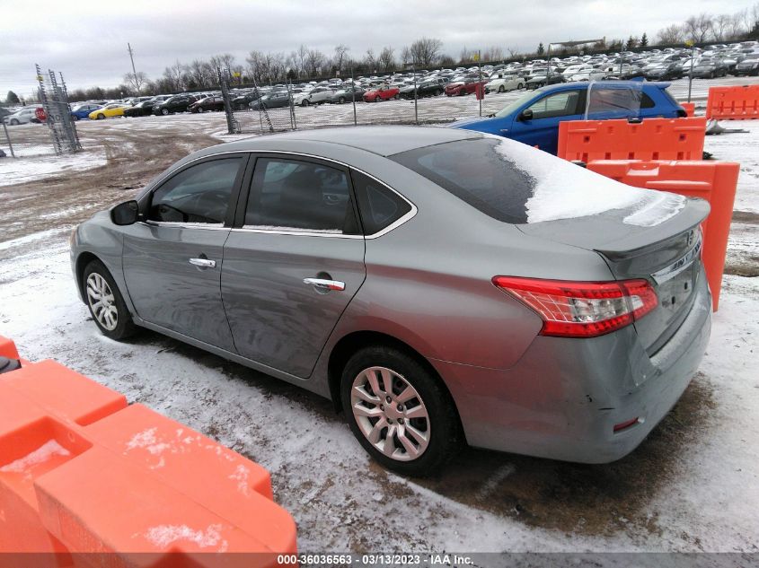 2014 NISSAN SENTRA FE+ S - 3N1AB7AP3EY323199