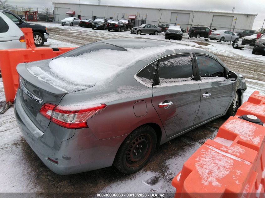 2014 NISSAN SENTRA FE+ S - 3N1AB7AP3EY323199