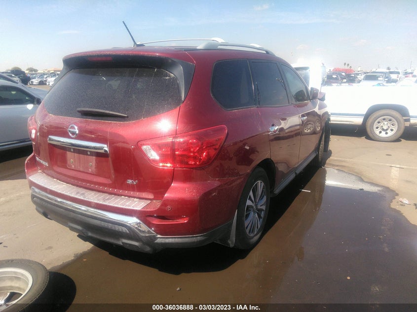 VIN 5N1DR2MN6JC618203 2018 NISSAN PATHFINDER SV
