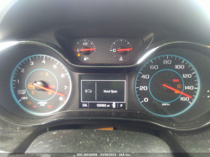 2016 CHEVROLET CRUZE LT - 1G1BE5SM1G7300177