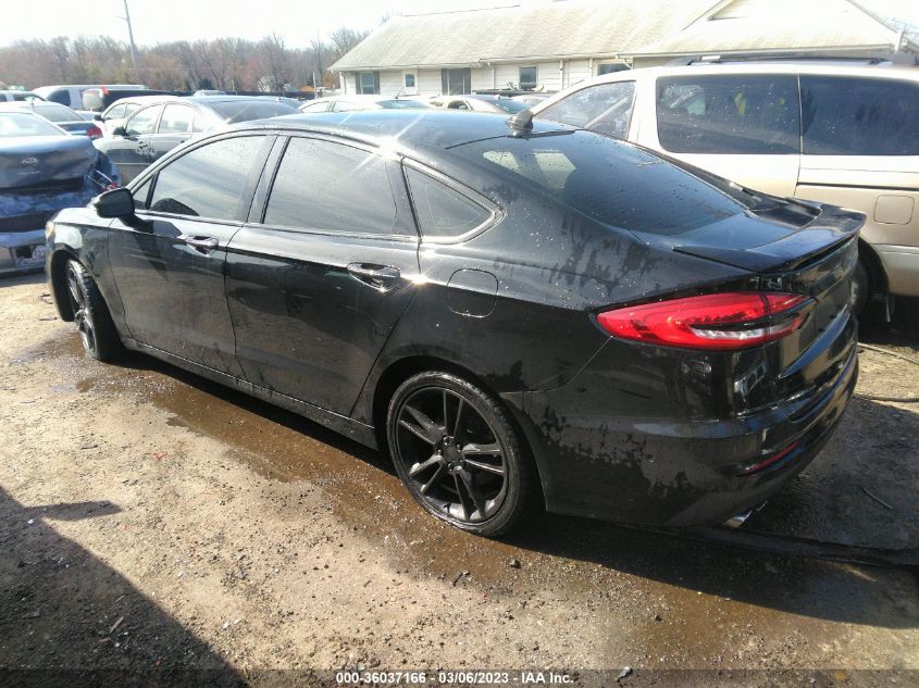 2019 FORD FUSION SPORT - 3FA6P0VP4KR194598