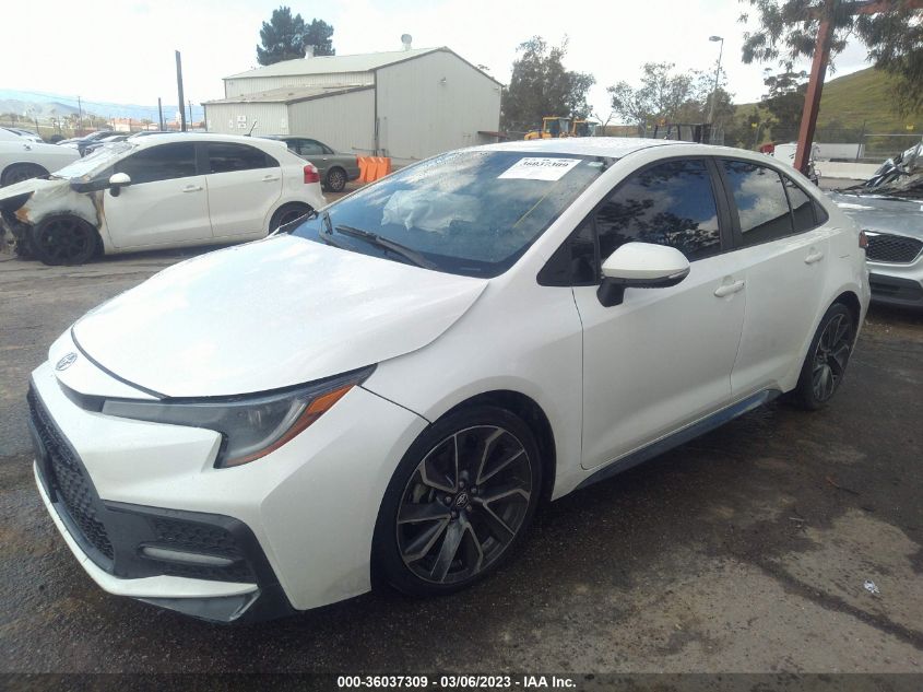 2021 TOYOTA COROLLA SE/NIGHTSHADE/APEX SE - 5YFS4MCE2MP095524