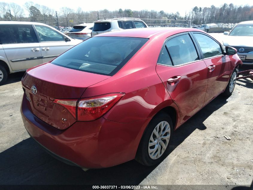 2017 TOYOTA COROLLA L/LE/XLE/SE - 2T1BURHEXHC758799
