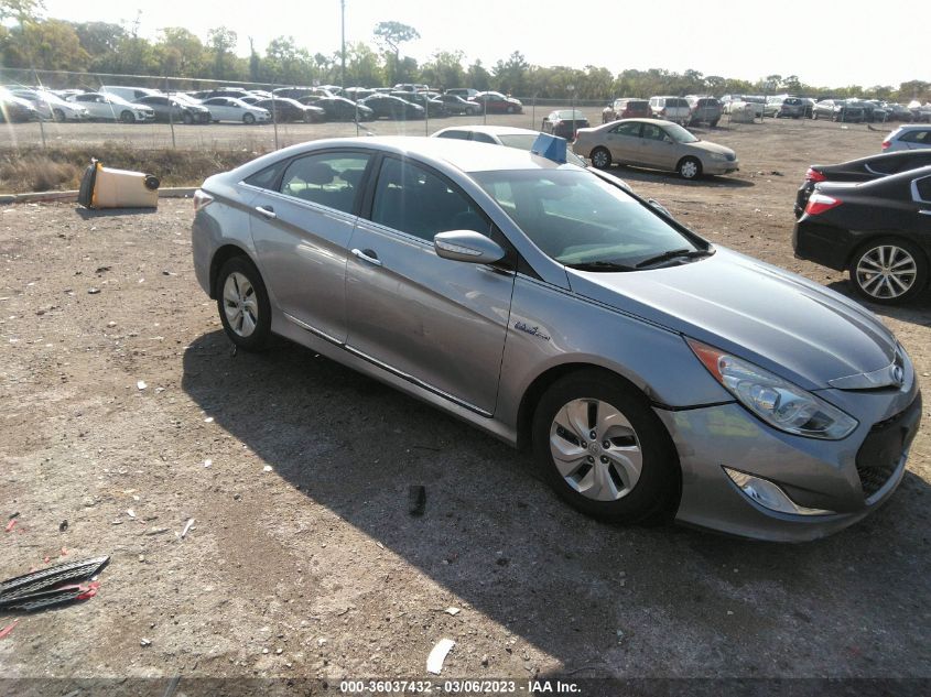 2015 HYUNDAI SONATA HYBRID - KMHEC4A46FA138405