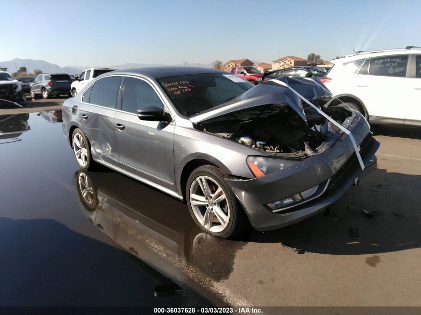 2014 VOLKSWAGEN PASSAT TDI SEL PREMIUM - 1VWCN7A34EC066201