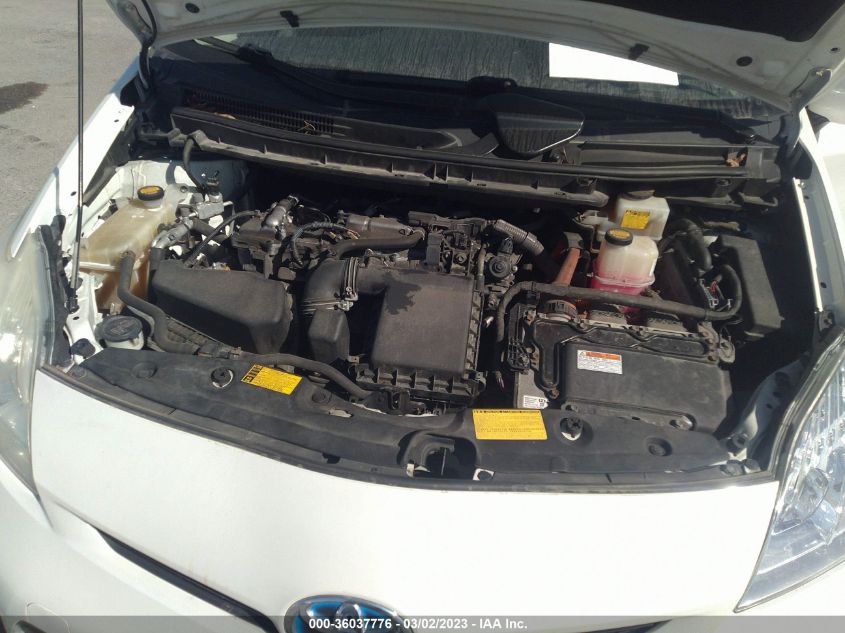 2014 TOYOTA PRIUS FOUR/FIVE/THREE/ONE/TWO - JTDKN3DU3E1752608