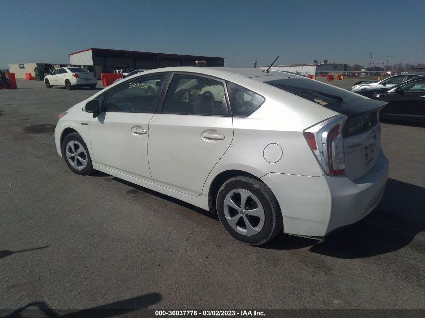 2014 TOYOTA PRIUS FOUR/FIVE/THREE/ONE/TWO - JTDKN3DU3E1752608