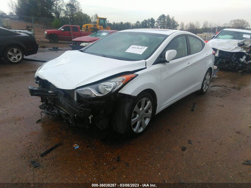 2013 HYUNDAI ELANTRA LIMITED - 5NPDH4AEXDH185470