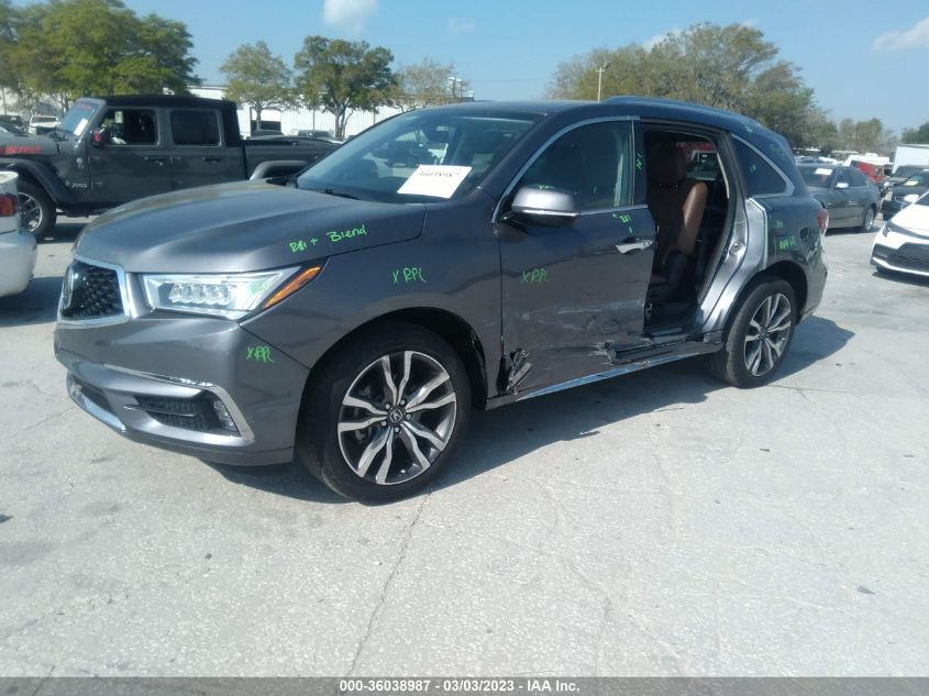 5J8YD3H89KL007986 Acura MDX ADVANCE 2