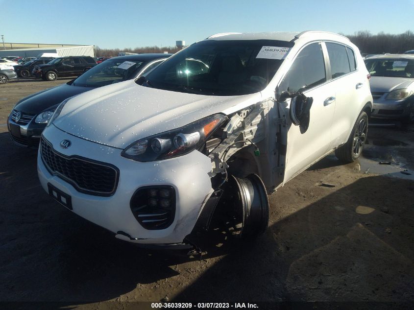 2018 KIA SPORTAGE EX - KNDPNCAC0J7468362