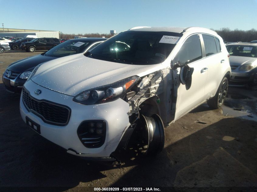 2018 KIA SPORTAGE EX - KNDPNCAC0J7468362