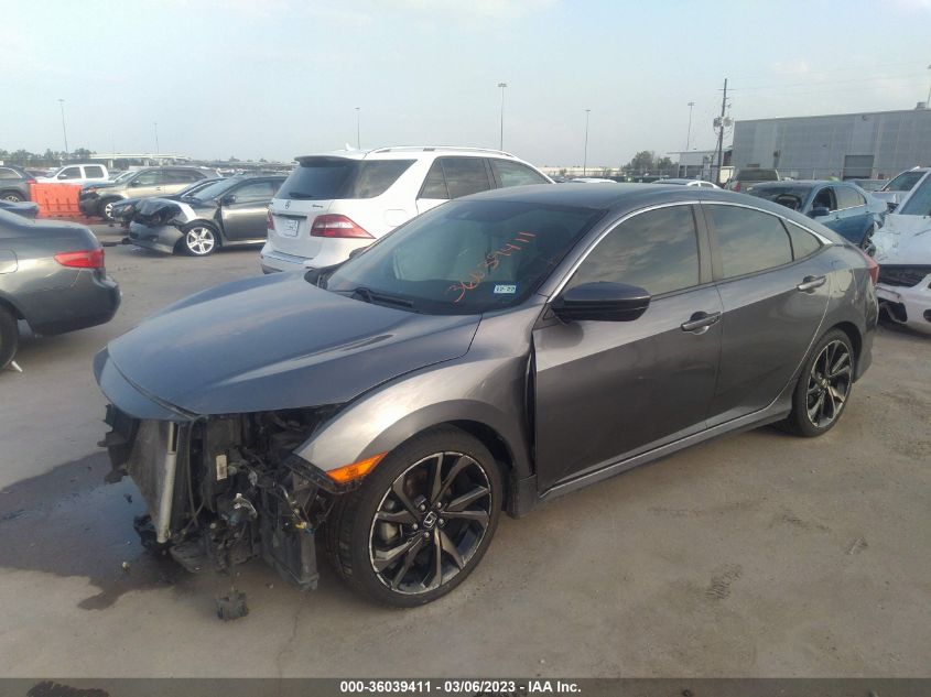 2020 HONDA CIVIC SEDAN SPORT - 2HGFC2F8XLH591109