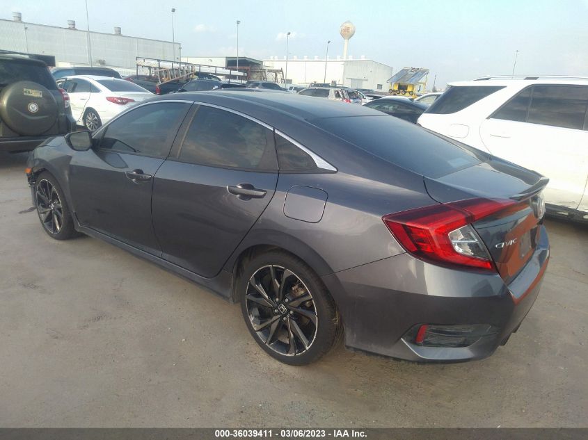 2020 HONDA CIVIC SEDAN SPORT - 2HGFC2F8XLH591109