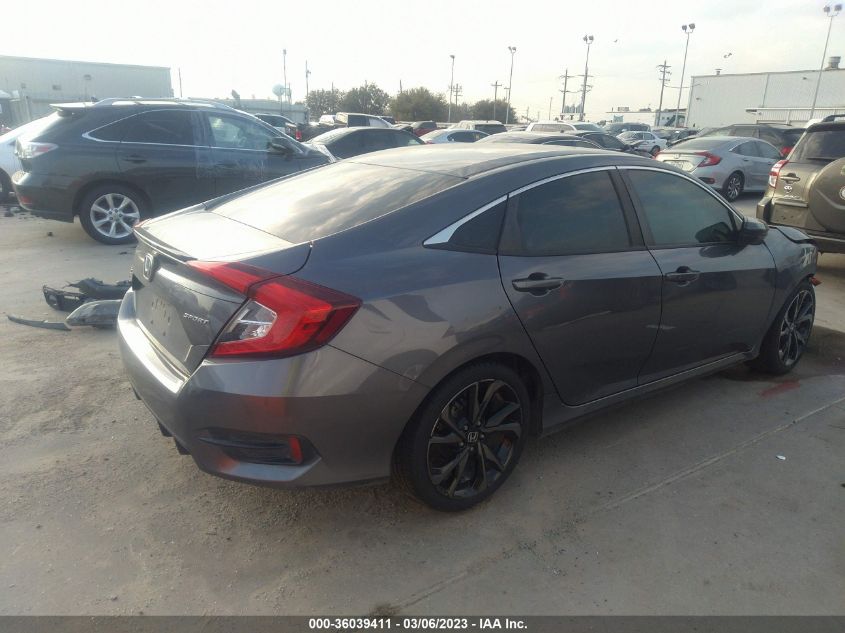 2020 HONDA CIVIC SEDAN SPORT - 2HGFC2F8XLH591109