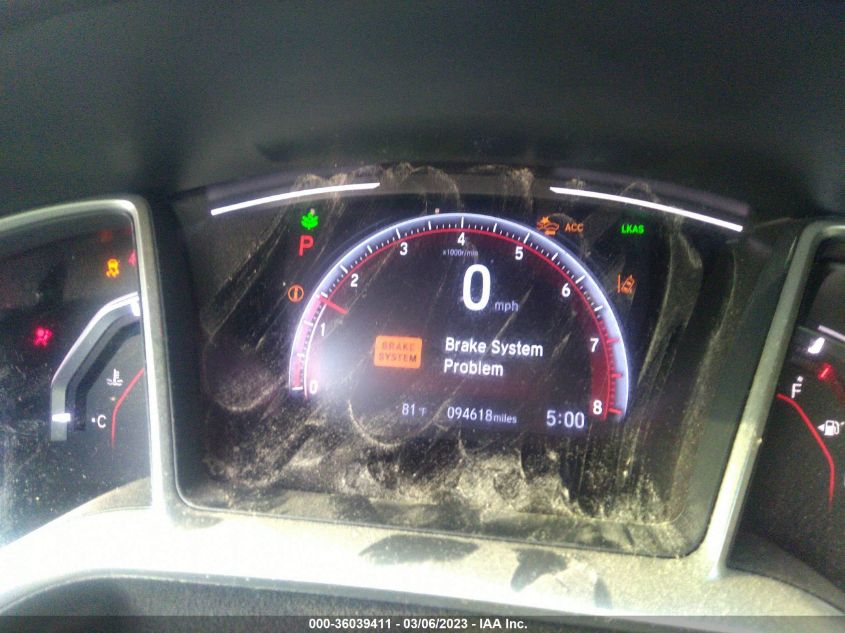 2020 HONDA CIVIC SEDAN SPORT - 2HGFC2F8XLH591109