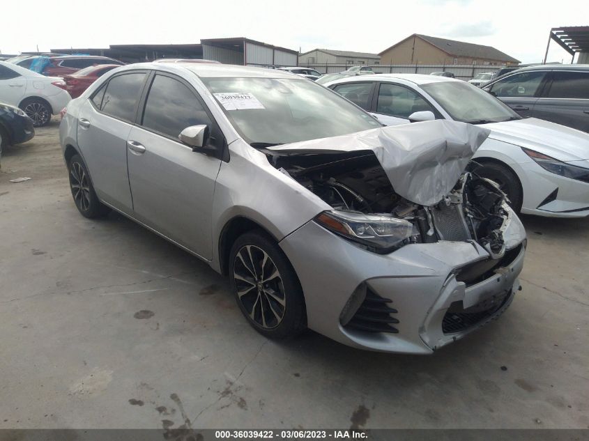 2019 TOYOTA COROLLA L/LE/SE/XLE/XSE - 2T1BURHE7KC197100