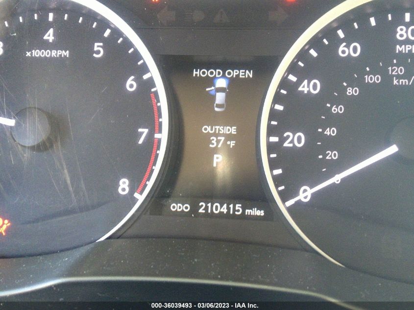 2013 LEXUS ES 350 4DR SDN - JTHBK1GGXD2076197