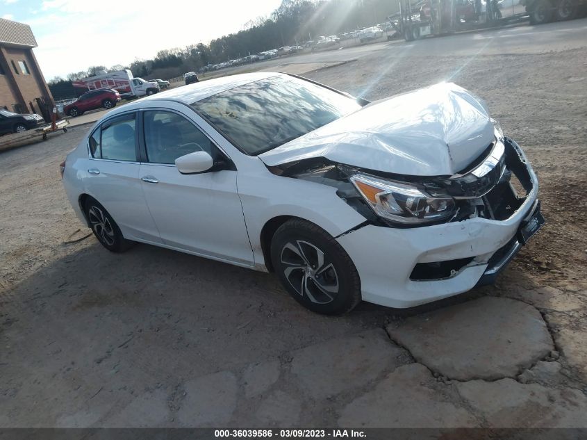 2017 HONDA ACCORD SEDAN LX - 1HGCR2F3XHA068183