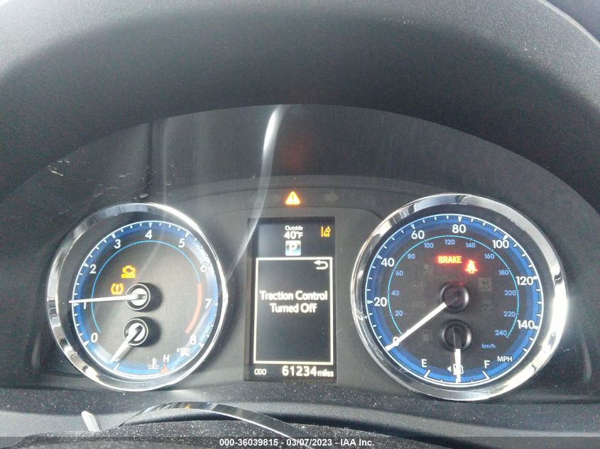 2019 TOYOTA COROLLA L/LE/SE/XLE/XSE - 2T1BURHE5KC168839