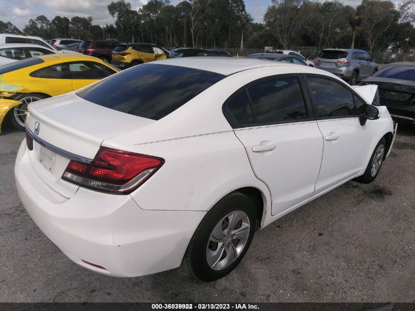 2015 HONDA CIVIC SEDAN LX - 19XFB2F56FE115799