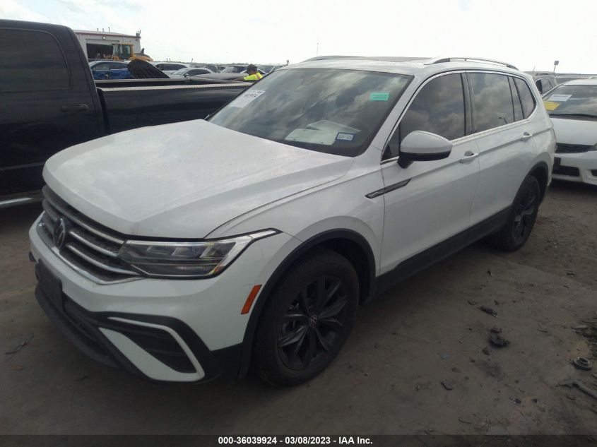 2022 VOLKSWAGEN TIGUAN SE - 3VV3B7AXXNM055802