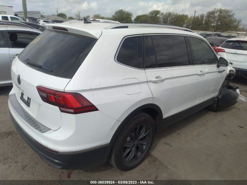 2022 VOLKSWAGEN TIGUAN SE - 3VV3B7AXXNM055802