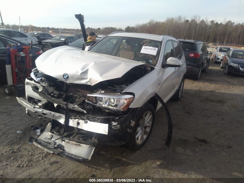 2016 BMW X3 XDRIVE28I - 5UXWX9C51G0D73920