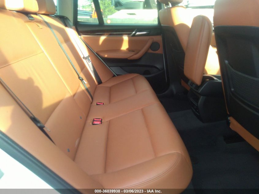 2016 BMW X3 XDRIVE28I - 5UXWX9C51G0D73920