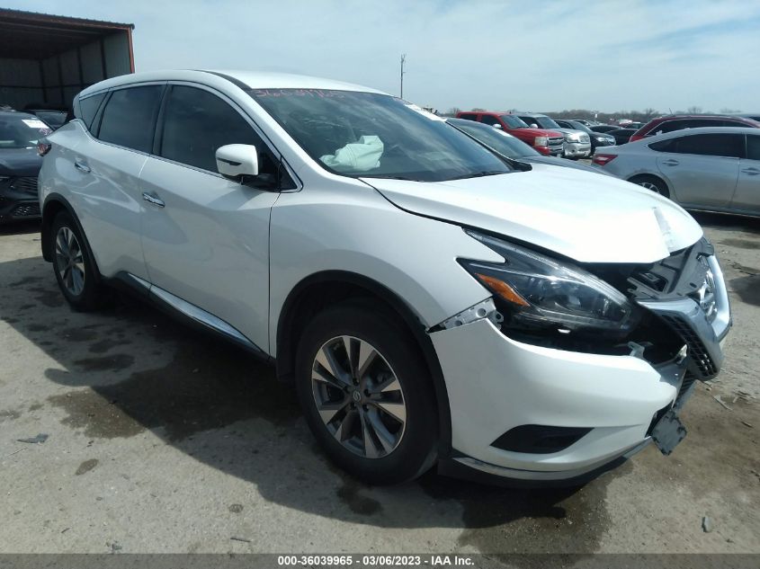 2018 NISSAN MURANO S - 5N1AZ2MG9JN138388