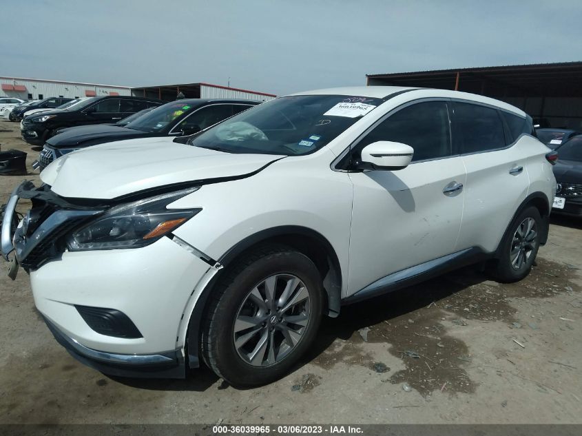 2018 NISSAN MURANO S - 5N1AZ2MG9JN138388