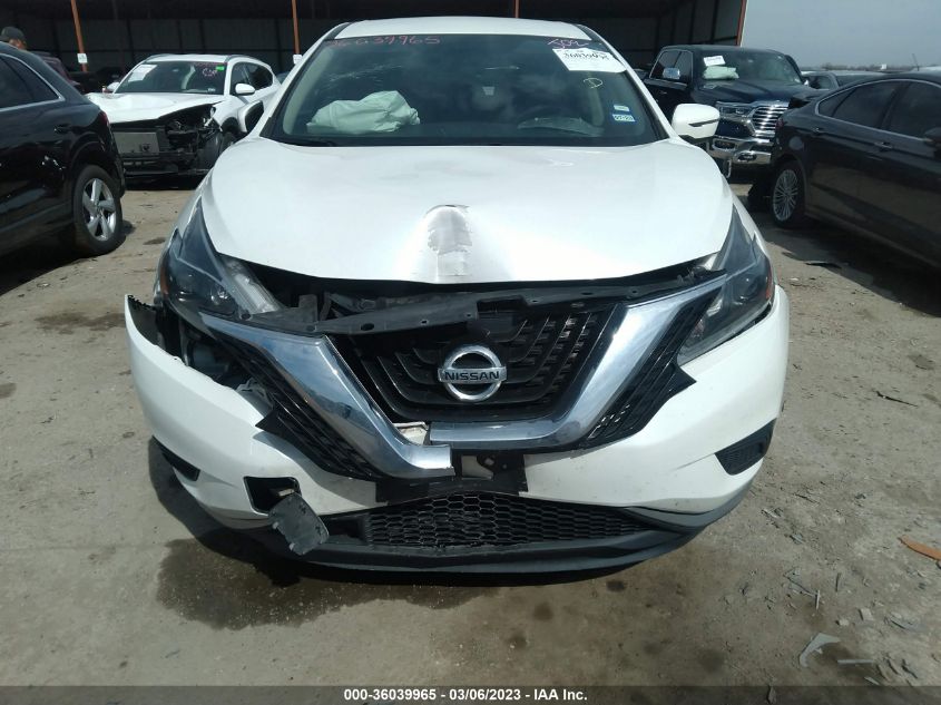 2018 NISSAN MURANO S - 5N1AZ2MG9JN138388