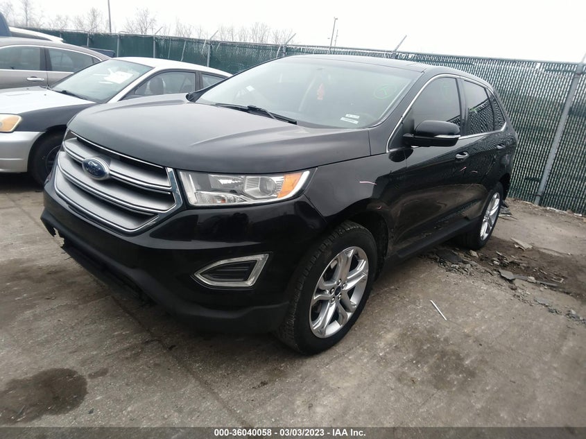 VIN 2FMPK3K98HBB80338 2017 FORD EDGE TITANIUM