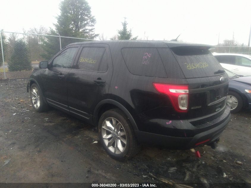 2013 FORD UTILITY POLICE 1FM5K8AR4DGC21041