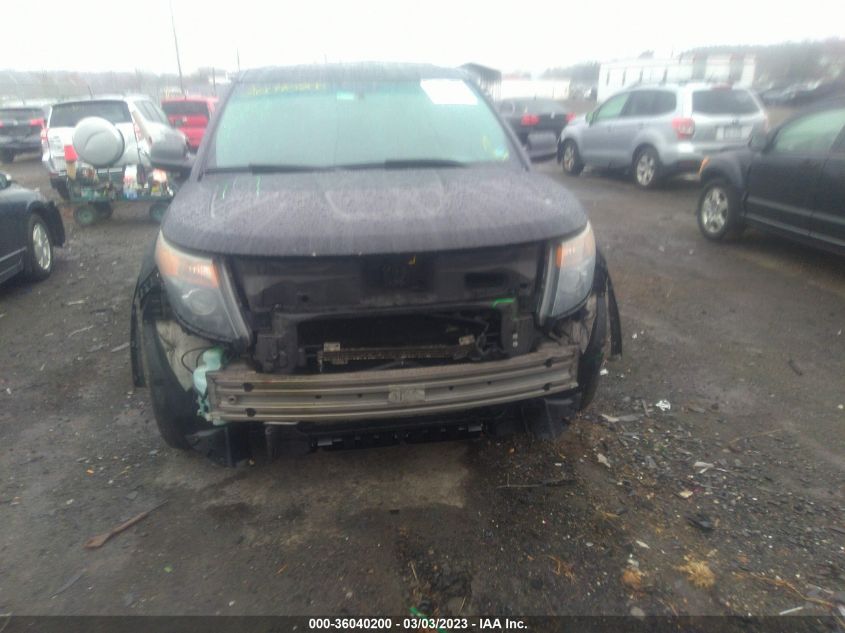 2013 FORD UTILITY POLICE 1FM5K8AR4DGC21041
