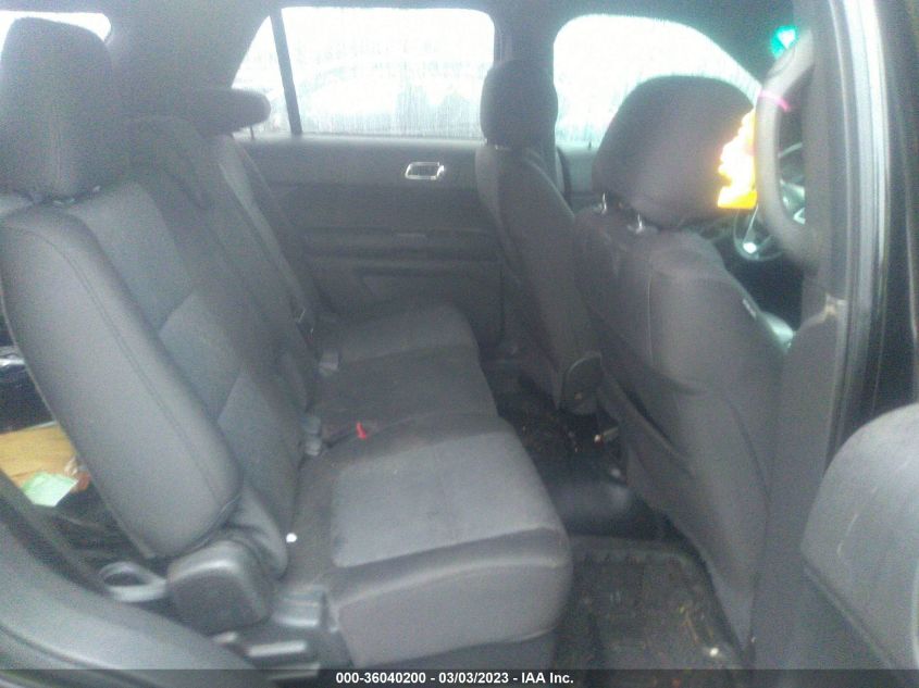 2013 FORD UTILITY POLICE 1FM5K8AR4DGC21041