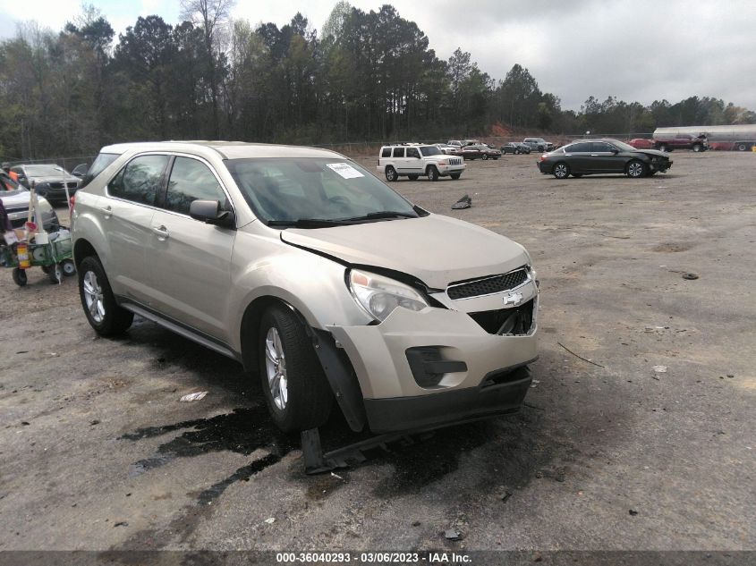 2013 CHEVROLET EQUINOX LS - 2GNALBEK2D6373143