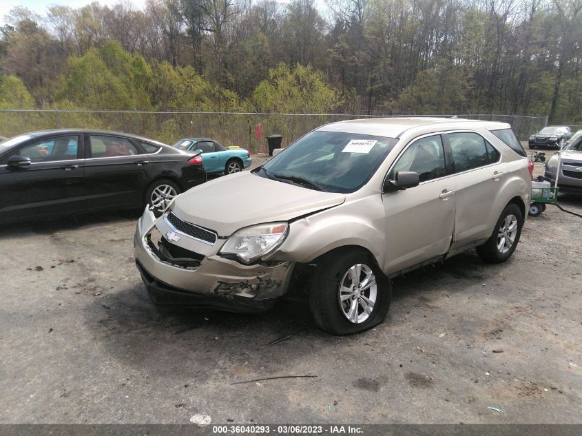 2013 CHEVROLET EQUINOX LS - 2GNALBEK2D6373143