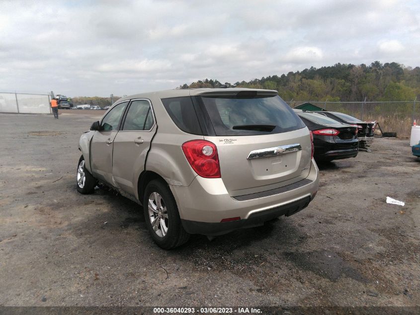 2013 CHEVROLET EQUINOX LS - 2GNALBEK2D6373143